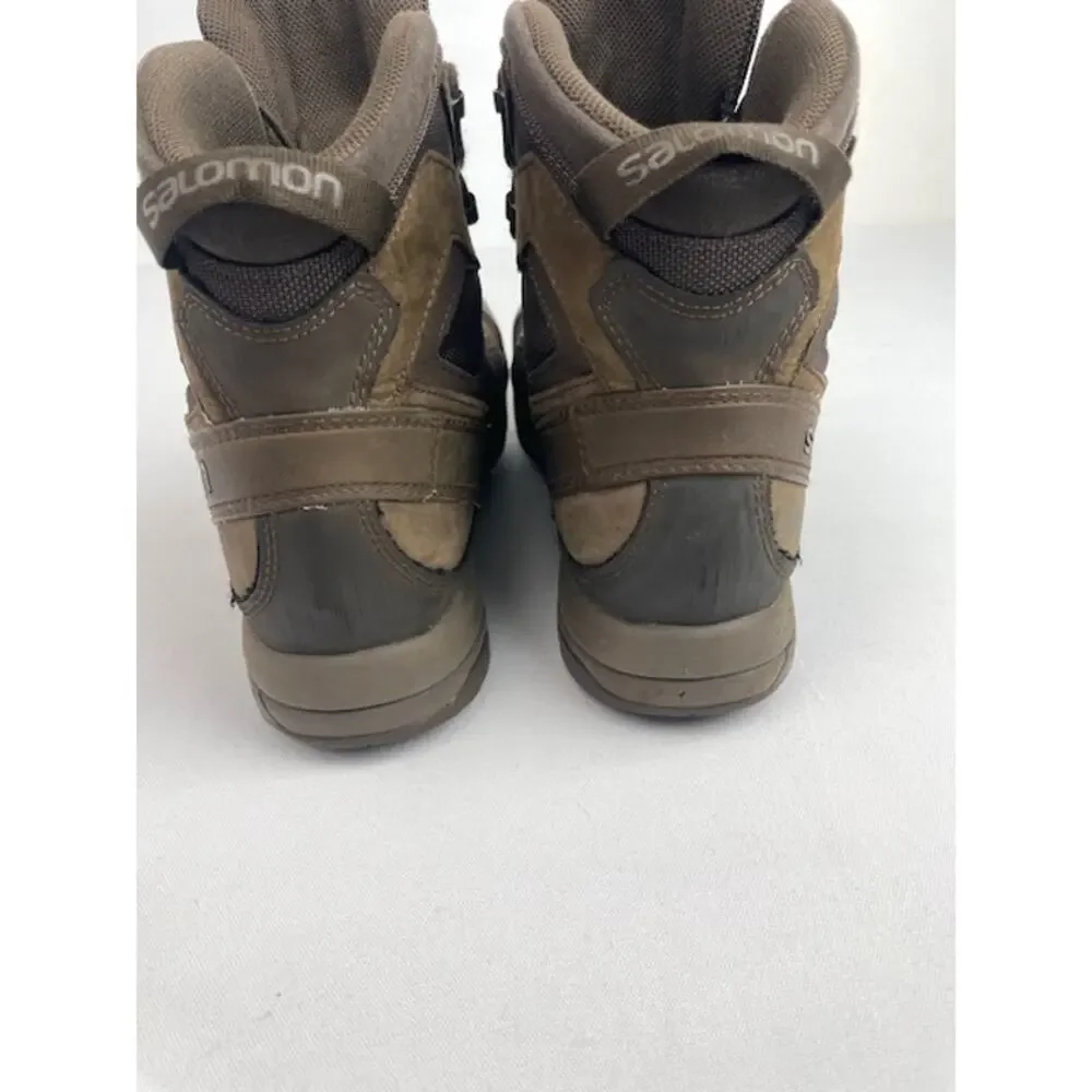 Salomon Quest 4D GTX Gore-Tex Brown Hiking Boots Men's 12 Tactical Trail